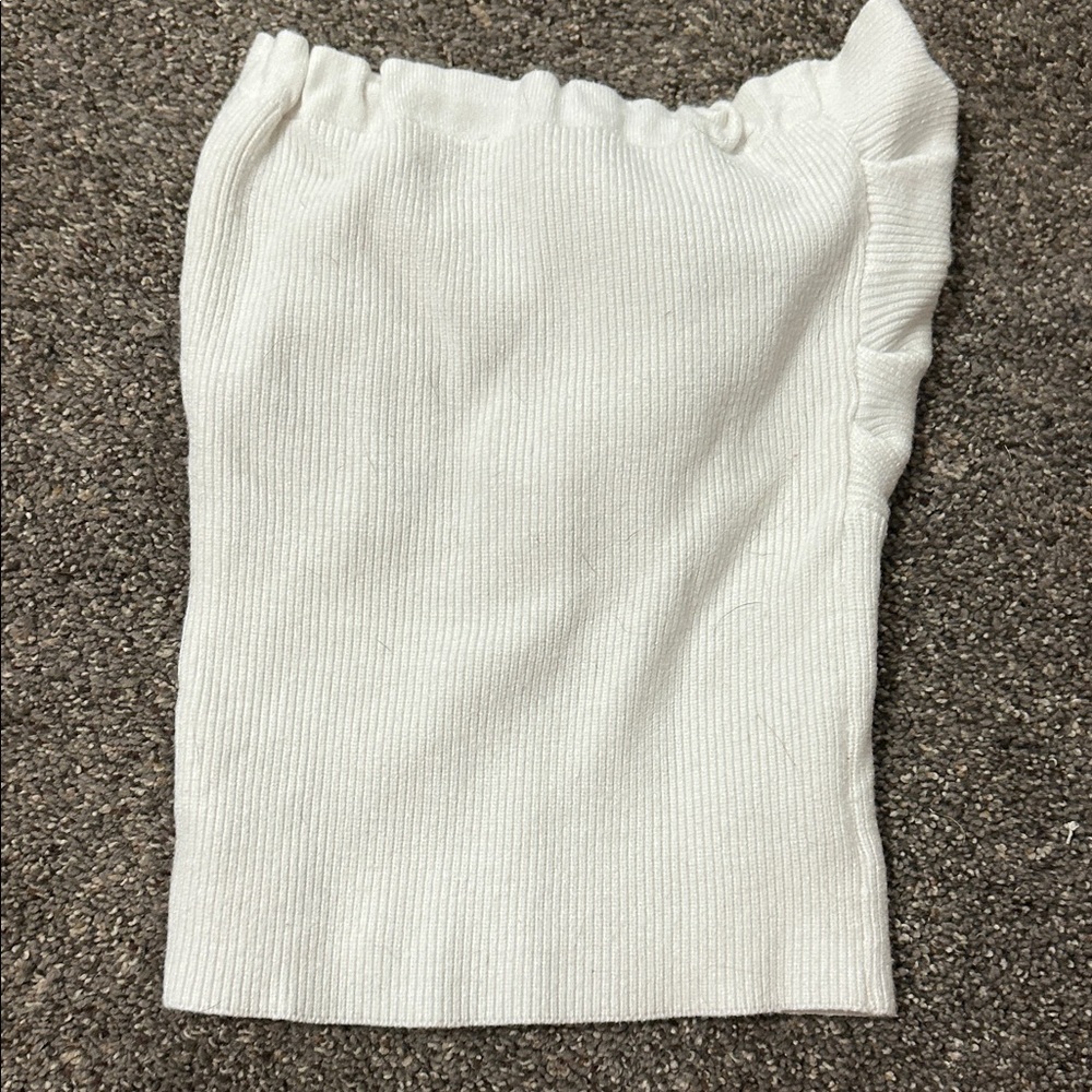 White Tube Top - Picture 2 of 2